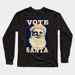 Vote Santa Long Sleeve T-Shirt